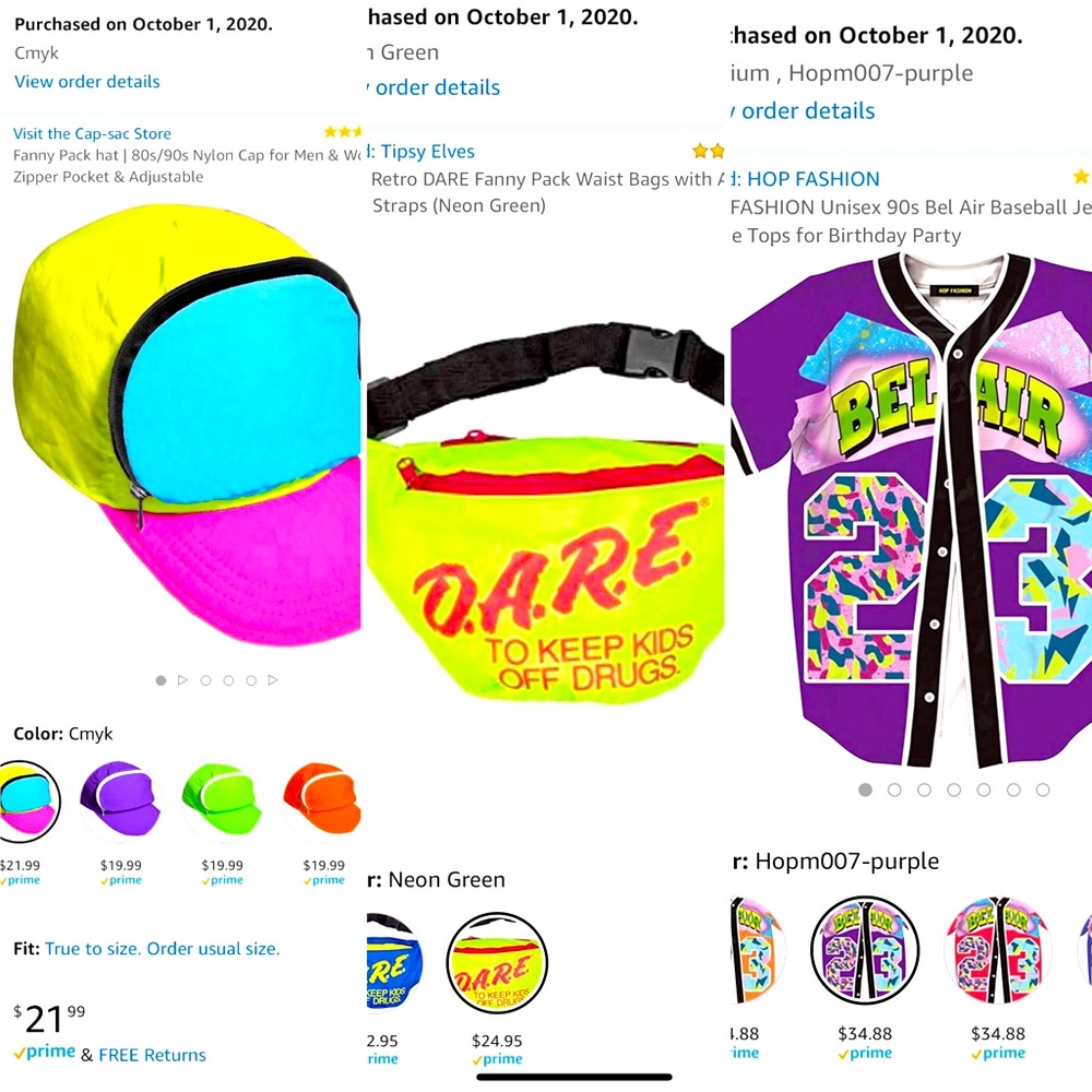 80’s 90’s fashion bundle.